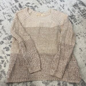 Faded Glory Three-toned Knit Pullover Sweater